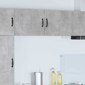 Armario de cocina mural 2 pcs Gris Concreto 50 x 31 x 40 cm