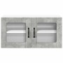 Armario de cocina mural Gris Concreto 80 x 31 x 40 cm