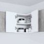 Armario de cocina mural Gris Concreto 57 x 57 x 40 cm