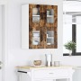 Armario de cocina mural 2 pcs Roble ahumado 60 x 31 x 40 cm
