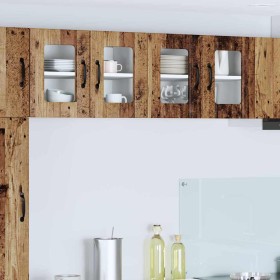 Armario de cocina mural 2 pcs Madera Vieja 60 x 31 x 40 cm