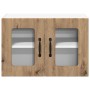 Armario de cocina mural 2 pcs Roble artesanal 60 x 31 x 40 cm