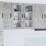 Armario de cocina mural Gris Concreto 40 x 31 x 80 cm