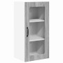 Armario de cocina mural 2 pcs Gris Sonoma 40 x 31 x 80 cm