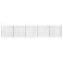 Arriate de gaviones de acero galvanizado 450x30x90 cm