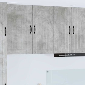 Armario de cocina mural Gris Concreto 40 x 31 x 80 cm