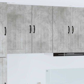 Gabinete de cocina con estante Gris Concreto 40 x 31 x 80 cm en Armarios de cocina | Comprar online en Foro24