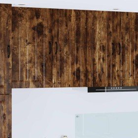 Armario de cocina mural Roble ahumado 40 x 31 x 80 cm