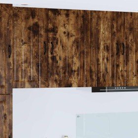 Armario de cocina mural Roble ahumado 50 x 31 x 80 cm