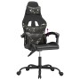 Schwarzer und tarnfarbener Gaming-Stuhl aus Kunstleder von vidaXL, Gaming-Stühle - Ref: Foro24-3143853, Preis: 110,51 €, Raba...