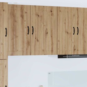 Armario de cocina mural Roble artesanal 50 x 31 x 80 cm