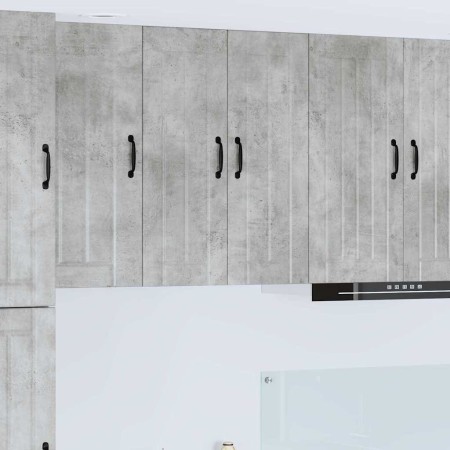 Armario de cocina mural Gris Concreto 60 x 31 x 80 cm