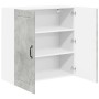 Armario de cocina mural Gris Concreto 80 x 31 x 80 cm