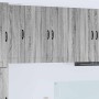 Armario de cocina mural con estante Gris Sonoma 80 x 31 x 80 cm