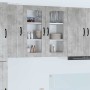 Armario de cocina mural Gris Concreto 80 x 31 x 80 cm