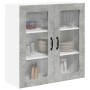 Armario de cocina mural Gris Concreto 80 x 31 x 80 cm