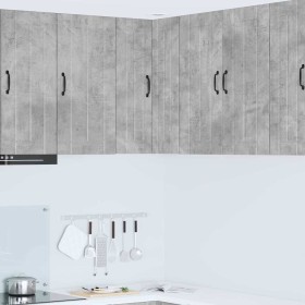Armario de cocina mural Gris Concreto 57 x 57 x 80 cm