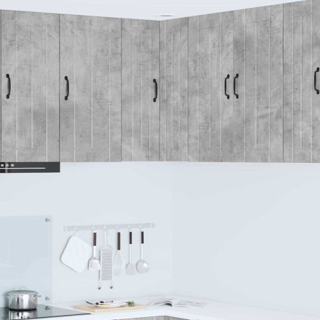 Armario de cocina mural Gris Concreto 57 x 57 x 80 cm