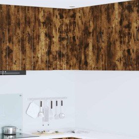Armario de cocina mural Roble ahumado 57 x 57 x 80 cm