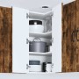 Armario de cocina mural Roble ahumado 57 x 57 x 80 cm