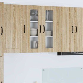 Armario de cocina mural Roble Sonoma 60 x 31 x 80 cm