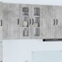 Armario de cocina mural Gris Concreto 60 x 31 x 80 cm
