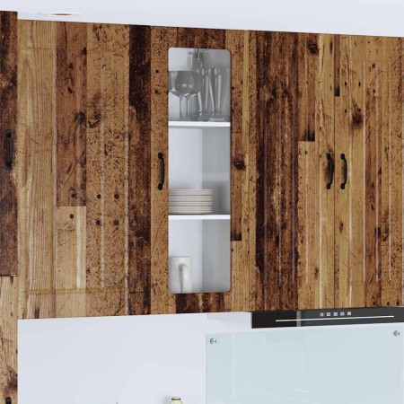 Armario de cocina mural Madera Vieja 40 x 31 x 100 cm