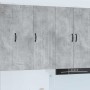 Armario de cocina mural Gris Concreto 40 x 31 x 100 cm