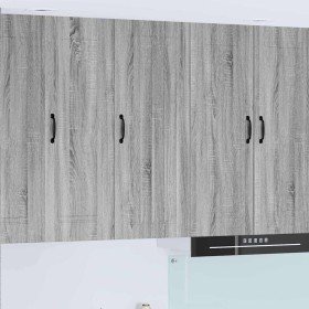 Armario de cocina mural Gris Sonoma 40 x 31 x 100 cm