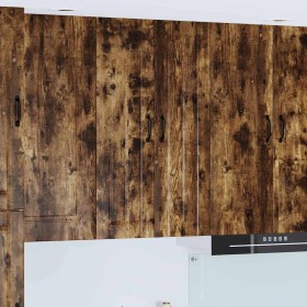 Armario de cocina mural Roble ahumado 60 x 31 x 100 cm
