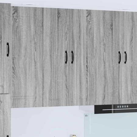 Armario de cocina mural Gris Sonoma 60 x 31 x 100 cm