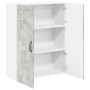 Armario de cocina mural Gris Concreto 80 x 31 x 100 cm