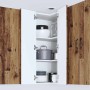 Armario de cocina mural Madera Vieja 57 x 57 x 100 cm