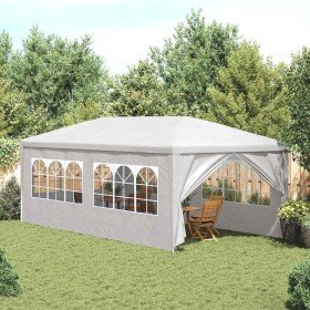Carpa para fiestas blanco 3x6 m en Carpas y cenadores | Comprar online en Foro24