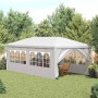 Carpa para fiestas blanco 3x6 m