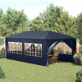 Carpa para fiestas azul 3x6 m en Carpas y cenadores | Comprar online en Foro24