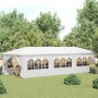 Carpa para fiestas blanco 3x9 m