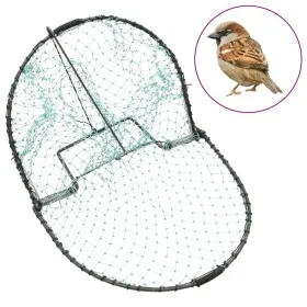 Trampa para pájaros acero verde 30 cm de vidaXL, Trampas para control de plagas - Ref: Foro24-155265, Precio: 16,37 €, Descue...