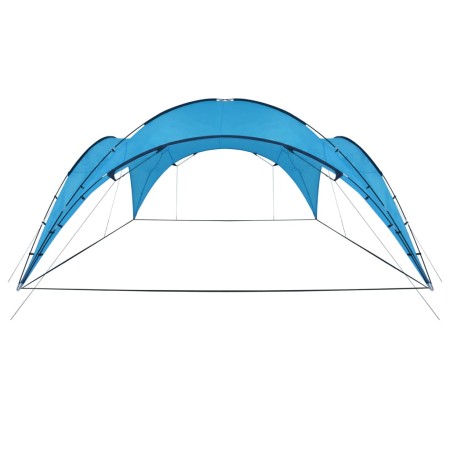 Carpa de fiesta arco azul claro 450x450x265 cm