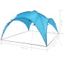 Carpa de fiesta arco azul claro 450x450x265 cm