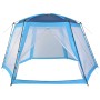 Carpa para piscina de tela azul 500x433x250 cm