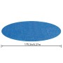 Bestway Cubierta solar para piscina Flowclear 549 cm