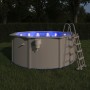 Lámpara LED sumergible flotante piscina mando distancia blanco