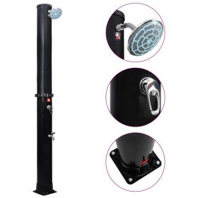 Ducha solar de jardín con alcachofa y grifo 40 L en Accesorios para piscinas y spa | Comprar online en Foro24