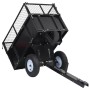 Carro remolque inclinable de cortacésped carga de 150 kg en Accesorios de jardinería | Comprar online en Foro24