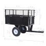 Carro remolque inclinable de cortacésped carga de 150 kg en Accesorios de jardinería | Comprar online en Foro24