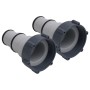 Adaptadores para manguera de piscina 2 unidades plástico en Accesorios para piscinas y spa | Comprar online en Foro24