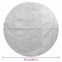 Cubierta solar de piscina de PE flotante gris 527 cm
