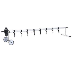 Enrollacobertor para piscinas con base de acero inoxidable en Accesorios para piscinas y spa | Comprar online en Foro24