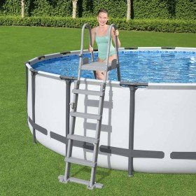Bestway Flowclear Escalera de piscina de seguridad 4 escalones